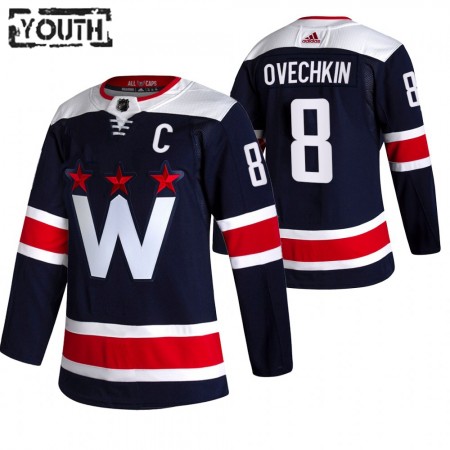 Dětské Hokejový Dres Washington Capitals Dresy Alexander Ovechkin 8 2020-21 Třetí Authentic